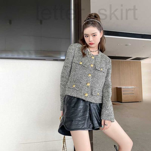 women's fur & faux designer early spring french small fragrant wool tweed coat women's single breasted grey green slim short hh5e, Black
women's fur & faux designer early spring french small fragrant wool tweed coat women's single breasted grey green slim short hh5e, Black