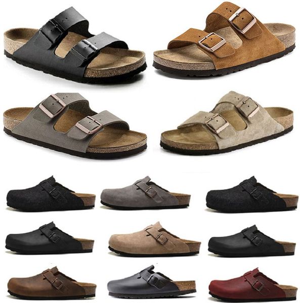 2023 new sandals designer women boston birk clogs slippers slides germany cork sandal fur slide loafers shoes mens leather suede slipper ari, Black
2023 new sandals designer women boston birk clogs slippers slides germany cork sandal fur slide loafers shoes mens leather suede slipper ari, Black