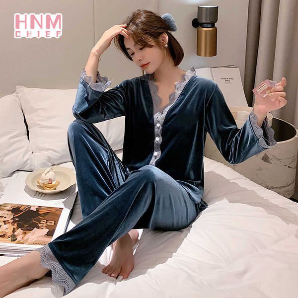 women's sleep lounge women elegant luxury spring autumn long sleeve pajama sets lace v-neck comfort simple 2-piece set home casual loos
women's sleep lounge women elegant luxury spring autumn long sleeve pajama sets lace v-neck comfort simple 2-piece set home casual loos