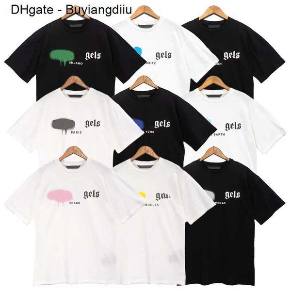 designer mens t-shirts short sleeve palm brand shirts spray letter short sleeve spring summer tide angel tee asian size, White;black
designer mens t-shirts short sleeve palm brand shirts spray letter short sleeve spring summer tide angel tee asian size, White;black