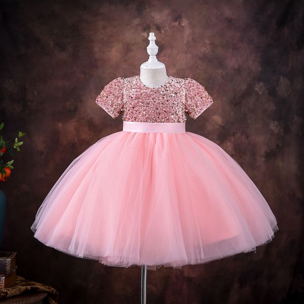girl's dresses girls wedding dress for kids 3-8 years sequin lace tulle princess tutu children elegant party evening formal communion p, Red;yellow
girl's dresses girls wedding dress for kids 3-8 years sequin lace tulle princess tutu children elegant party evening formal communion p, Red;yellow