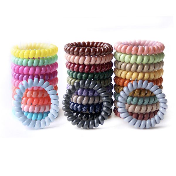 candy telephone wire hair bands for women girls simple hair rope elastic hair band kids headbands female bracelet hair accessories wholesale, Pink
candy telephone wire hair bands for women girls simple hair rope elastic hair band kids headbands female bracelet hair accessories wholesale, Pink