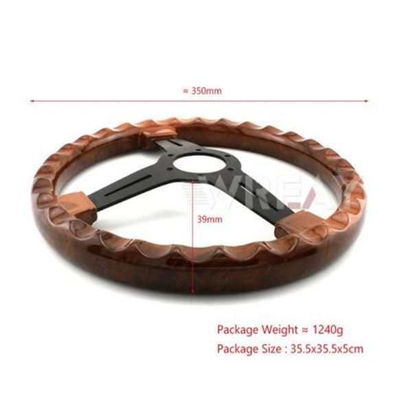 14inch racing universal nardi steering wheel imitation wood material retro style 3 spoke wood
14inch racing universal nardi steering wheel imitation wood material retro style 3 spoke wood