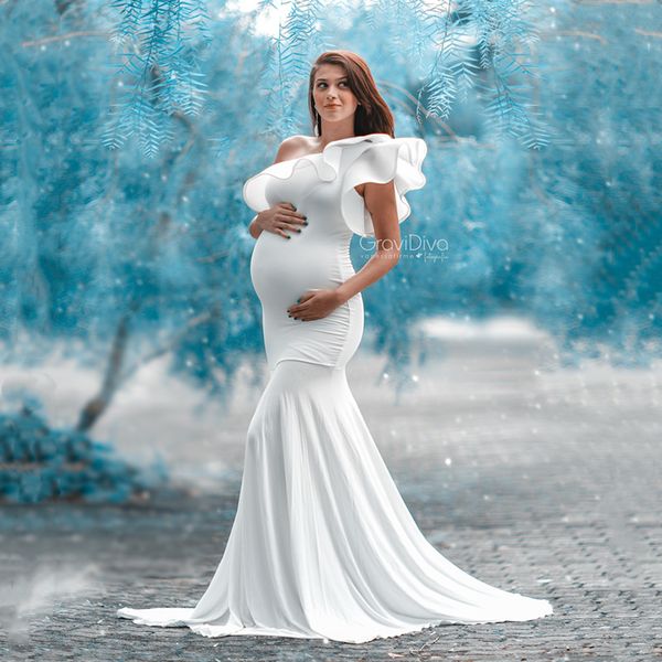 maternity dresses body-con ruffles maternity pography long dresses stretchy cotton baby shower dress pregnant woman jersey long dress 230417, White
maternity dresses body-con ruffles maternity pography long dresses stretchy cotton baby shower dress pregnant woman jersey long dress 230417, White