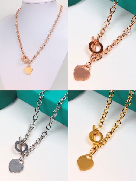 T home Heart love Necklace Designer Jewelry thick Necklaces Chain Chains Link Luxury Jewellery Pendant Custom Love Pendants Women Womens Stainless Steel Day
T home Heart love Necklace Designer Jewelry thick Necklaces Chain Chains Link Luxury Jewellery Pendant Custom Love Pendants Women Womens Stainless Steel Day