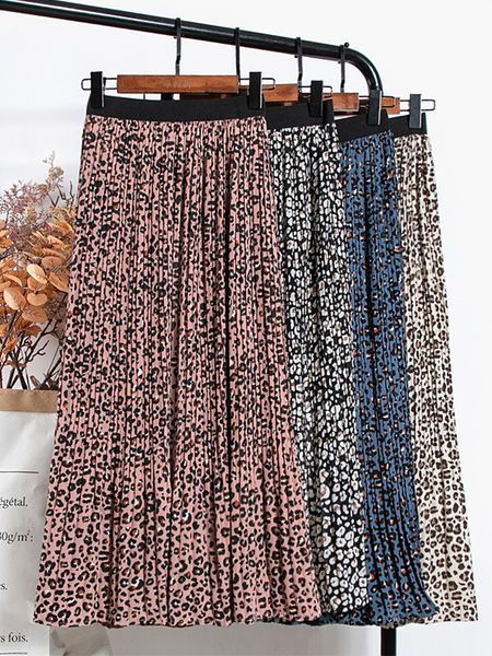 skirts tigena vintage leopard print chiffon midi skirt women fashion a line elastic high waist pleated long skirt female with lined 230417, Black
skirts tigena vintage leopard print chiffon midi skirt women fashion a line elastic high waist pleated long skirt female with lined 230417, Black
