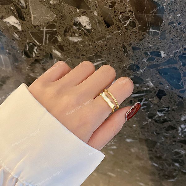 2021 new classic double shell open rings wedding party girl's luxury rings korean fashion jewelry for woman's accessories gift fas, Golden;silver
2021 new classic double shell open rings wedding party girl's luxury rings korean fashion jewelry for woman's accessories gift fas, Golden;silver