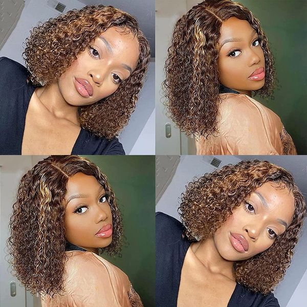 human hair 4x4 lace closure bob wig p4/27 peruvian piano color kinky curly 4x4x1 wigs 10-16inch, Black
human hair 4x4 lace closure bob wig p4/27 peruvian piano color kinky curly 4x4x1 wigs 10-16inch, Black