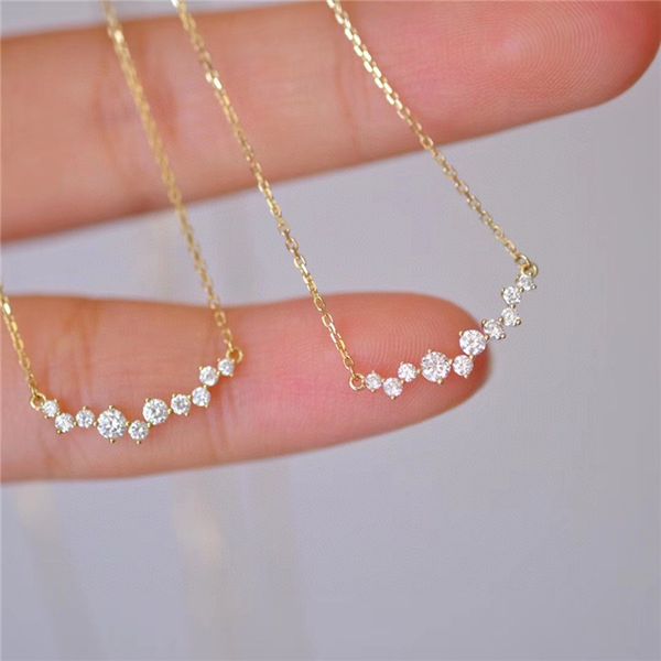 bridesmaid jewelry gifts dainty zirconia diamond snow necklace 14k gold plated 925 silver necklace
bridesmaid jewelry gifts dainty zirconia diamond snow necklace 14k gold plated 925 silver necklace