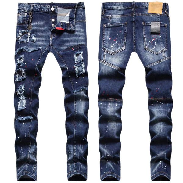 mens cool vaqueros ariat designer jeans distressed ripped biker slim fit washed motorcycle denim men s hip hop fashion man pants, Blue
mens cool vaqueros ariat designer jeans distressed ripped biker slim fit washed motorcycle denim men s hip hop fashion man pants, Blue