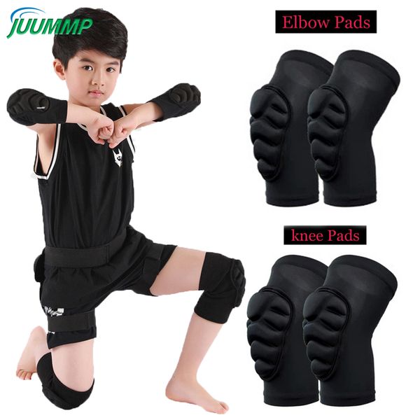 elbow knee pads 1pair thick sponge knee pads elbow sleeves avoidance sport kneepad football volleyball knee brace support for kids child you, Black;gray
elbow knee pads 1pair thick sponge knee pads elbow sleeves avoidance sport kneepad football volleyball knee brace support for kids child you, Black;gray