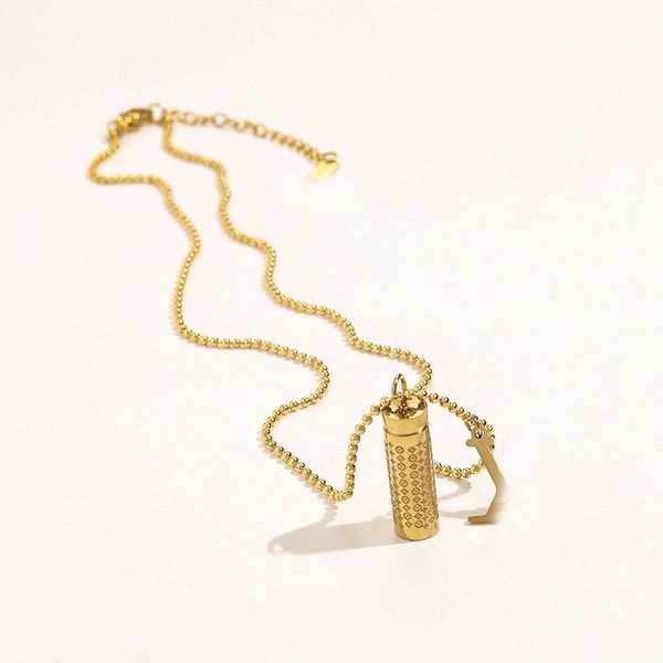 18k gold plated stainless steel necklaces choker perfume bottle pendant statement fashion womens necklace wedding jewelry accessories, Silver
18k gold plated stainless steel necklaces choker perfume bottle pendant statement fashion womens necklace wedding jewelry accessories, Silver