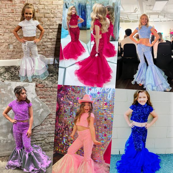 two pieces girl pageant dress 2023 sequin velvet pants organza bell bottoms little kid birthday cap sleeves high neck formal party205n, White;red
two pieces girl pageant dress 2023 sequin velvet pants organza bell bottoms little kid birthday cap sleeves high neck formal party205n, White;red