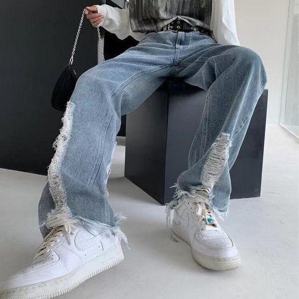 jeans new streetwear women high waist jeans fashion pockets patchwork baggy cargo pants autumn oversize pants women vintage denim ins, Blue
jeans new streetwear women high waist jeans fashion pockets patchwork baggy cargo pants autumn oversize pants women vintage denim ins, Blue
