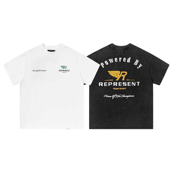 2023 fashion men's and women's t shirts uk high street brand representative letter embossed wing print loose teenage couple old ma, White
2023 fashion men's and women's t shirts uk high street brand representative letter embossed wing print loose teenage couple old ma, White