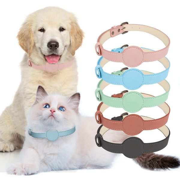 

Airtag Collar, Compatible for Apple Air Tag, Adjustable Pet Collar with Air Tag Case Holder Accessories for Dogs and Cats