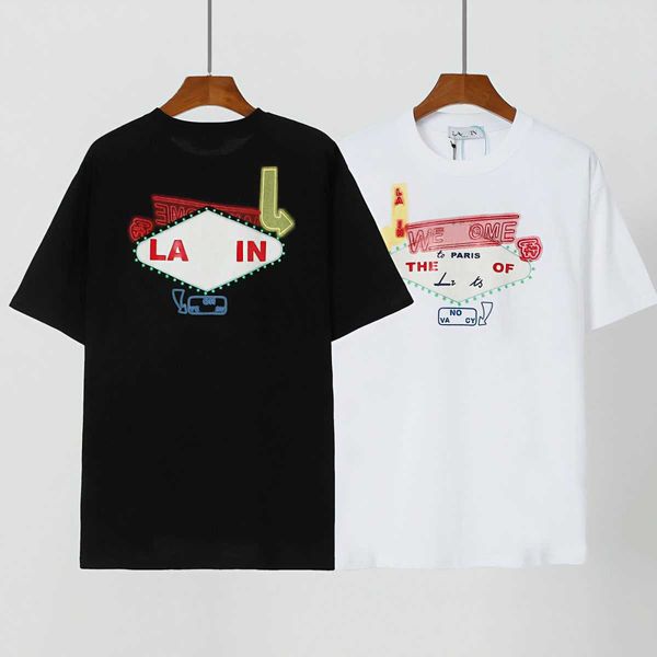 designer luxury lanvins classic fashion trend loose versatile alphabet men women print couple round neck short sleeve cotton t-shirt, Black;brown
designer luxury lanvins classic fashion trend loose versatile alphabet men women print couple round neck short sleeve cotton t-shirt, Black;brown