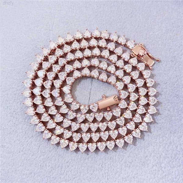 fresh item hip hop bling 925 sterling silver heart shape 4mm flawless d color lab diamond moissanite tennis chain
fresh item hip hop bling 925 sterling silver heart shape 4mm flawless d color lab diamond moissanite tennis chain