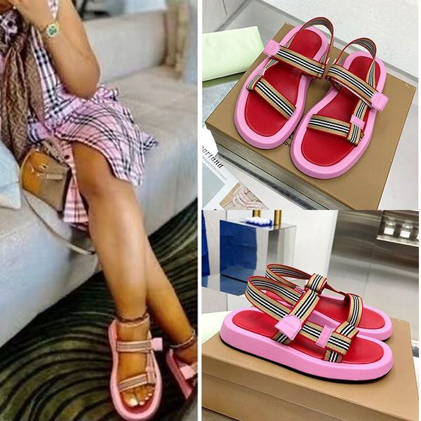 Sandals Designer Slippers Beach Women Shoes Black White Heightening Thick Bottom Gear Hollow Sandal Luxury Slipper Womens Slides, Red
Sandals Designer Slippers Beach Women Shoes Black White Heightening Thick Bottom Gear Hollow Sandal Luxury Slipper Womens Slides, Red