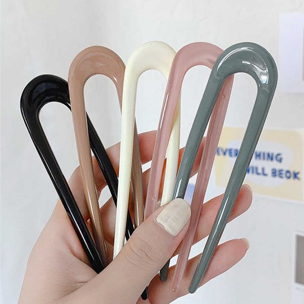 hairpins new korean elegance vintage multicolor geometric u-shaped acrylic fork hairpins headwear accessories for women hair style tool w041, Golden;silver
hairpins new korean elegance vintage multicolor geometric u-shaped acrylic fork hairpins headwear accessories for women hair style tool w041, Golden;silver