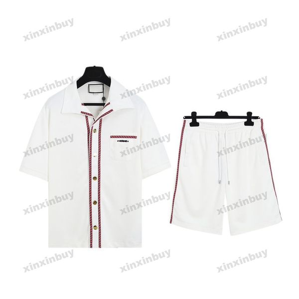 xinxinbuy men designer tee t shirt 23ss paris red stripe letter embroidery short sleeve cotton women black white red s-2xl, Black;brown
xinxinbuy men designer tee t shirt 23ss paris red stripe letter embroidery short sleeve cotton women black white red s-2xl, Black;brown