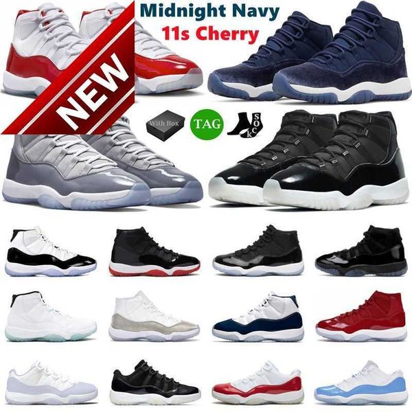 og retro with box jumpman 11 basketball shoes men women 11s cherry midnight navy cool grey 25th anniversary bred pure violet mens trainers s
og retro with box jumpman 11 basketball shoes men women 11s cherry midnight navy cool grey 25th anniversary bred pure violet mens trainers s