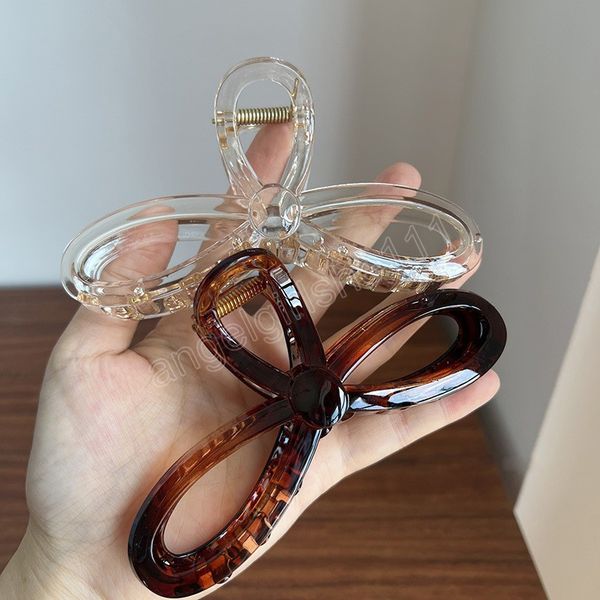 woman large design acrylic hair claw bow barrettes girl washing face hair clip headwear lady hairpin hair accessories, Slivery;white
woman large design acrylic hair claw bow barrettes girl washing face hair clip headwear lady hairpin hair accessories, Slivery;white