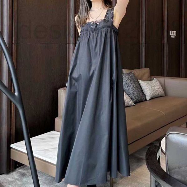 casual dresses designer women dress fashion lace a-line dress triangle panel sleeveless long skirt ocu1, Black;gray
casual dresses designer women dress fashion lace a-line dress triangle panel sleeveless long skirt ocu1, Black;gray