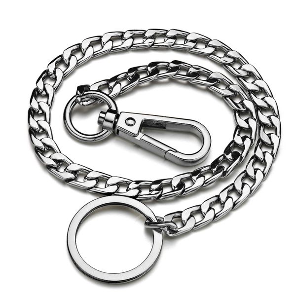 42cm long metal keychain wallet belt chain rock punk trousers hipster pant jean hiphop jewelry men's key ring chain k414 fashion jewelr, Silver
42cm long metal keychain wallet belt chain rock punk trousers hipster pant jean hiphop jewelry men's key ring chain k414 fashion jewelr, Silver
