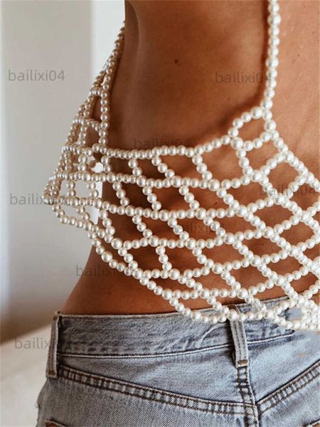 women's tanks camis chronstyle pearls patchwork high street tube deep v neck women bustiers cropped hollow out backless cover up tank, White
women's tanks camis chronstyle pearls patchwork high street tube deep v neck women bustiers cropped hollow out backless cover up tank, White
