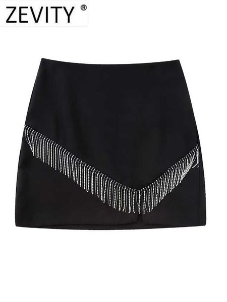 skirts zevity women fashion diamond tassel design black split a line mini skirt faldas mujer female chic zipper fly vestidos qun3117 j230417
skirts zevity women fashion diamond tassel design black split a line mini skirt faldas mujer female chic zipper fly vestidos qun3117 j230417