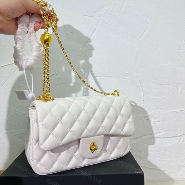 channel designer bag for woman shoulder bag women fashion golden heart link chain crossbody bag
channel designer bag for woman shoulder bag women fashion golden heart link chain crossbody bag