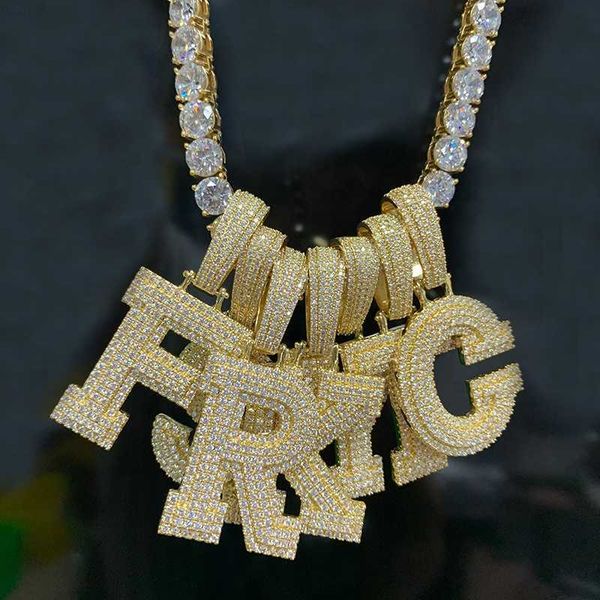 ready to ship solid gold plated micro pave cz hip hop iced out alphabet letter charm necklace, Silver
ready to ship solid gold plated micro pave cz hip hop iced out alphabet letter charm necklace, Silver