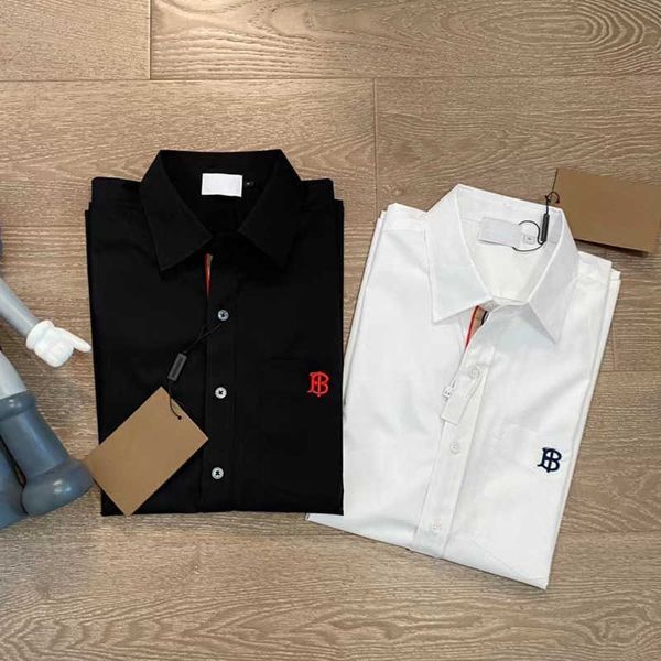mens casual shirt tb embroidered shirt burb designer jacket men women polo shirt long sleeved shirts lapel business thin cardigan, White;black
mens casual shirt tb embroidered shirt burb designer jacket men women polo shirt long sleeved shirts lapel business thin cardigan, White;black