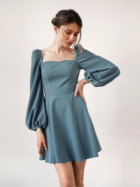 dresses churses solid casual spring mini dress puff sleeve square neck elegant slim party dress ladies vintage a line women dresses 2022, Black;gray
dresses churses solid casual spring mini dress puff sleeve square neck elegant slim party dress ladies vintage a line women dresses 2022, Black;gray