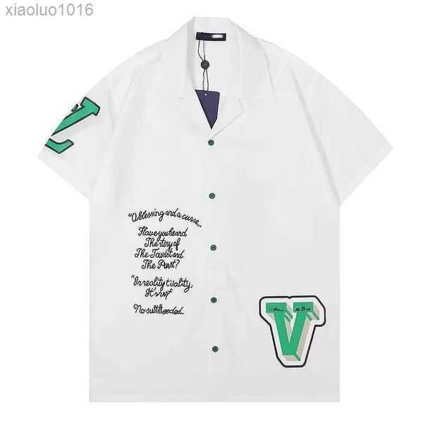 2022 new designer shirts beach shorts mens fashion letter print bowling shirt casual shirts men short sleeve hawaii dress shirt business ueh, White;black
2022 new designer shirts beach shorts mens fashion letter print bowling shirt casual shirts men short sleeve hawaii dress shirt business ueh, White;black