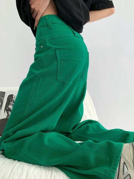 jeans houzhou green baggy jeans y2k aesthetic women oversize korean fashion streetwear wide leg denim pants vintage trousers pantalone, Blue
jeans houzhou green baggy jeans y2k aesthetic women oversize korean fashion streetwear wide leg denim pants vintage trousers pantalone, Blue