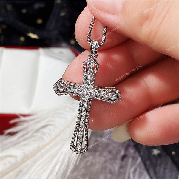 hip hop cross necklace for women with dazzling cz stone luxury silver color cool neck accessories party trendy jewelry fashion jewelryneckla
hip hop cross necklace for women with dazzling cz stone luxury silver color cool neck accessories party trendy jewelry fashion jewelryneckla