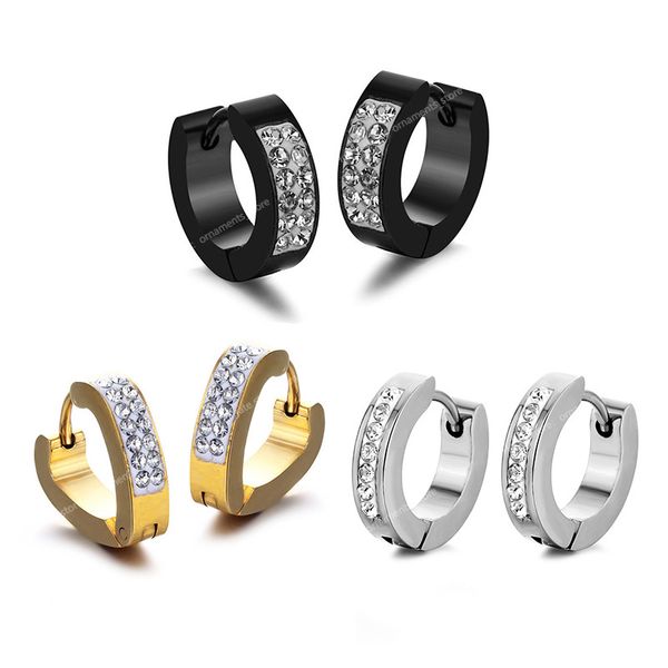 1 pair punk men/women small ear circle earrings stainless steel piercing ear buckles heart round hoop earring gothic jewelry earringshoop ea, Golden;silver
1 pair punk men/women small ear circle earrings stainless steel piercing ear buckles heart round hoop earring gothic jewelry earringshoop ea, Golden;silver