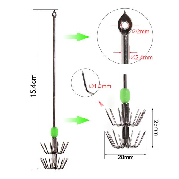 5/10/20/50pcs stainless steel double layers umbrella hook squid cuttlefish ocs fishing jig hooks fishingfishing lures
5/10/20/50pcs stainless steel double layers umbrella hook squid cuttlefish ocs fishing jig hooks fishingfishing lures