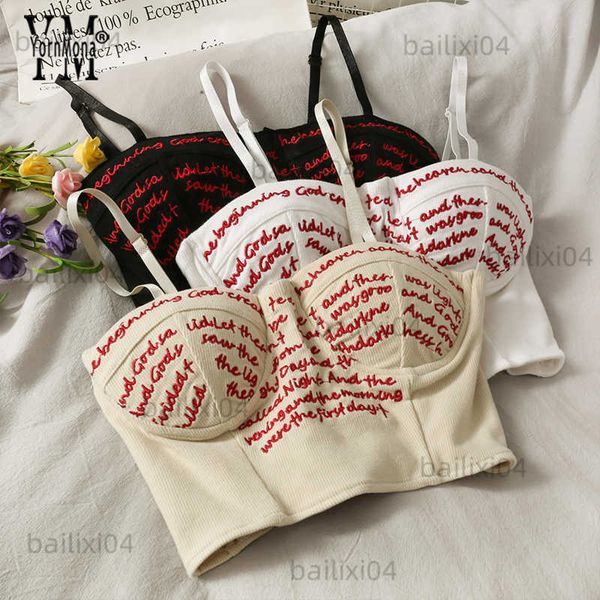 women's tanks camis yornmona ins fashion letters embroidery camis women basic streetwear strap short female beach tank shirt t230417, White
women's tanks camis yornmona ins fashion letters embroidery camis women basic streetwear strap short female beach tank shirt t230417, White