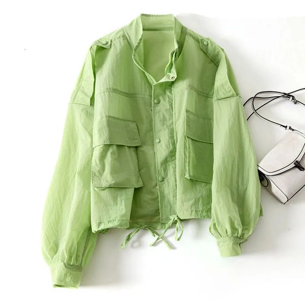 women's jackets spring summer sun protection clothing women's korean uv-proof thin loose casual female windbreaker jacket lady 23, Black;brown
women's jackets spring summer sun protection clothing women's korean uv-proof thin loose casual female windbreaker jacket lady 23, Black;brown