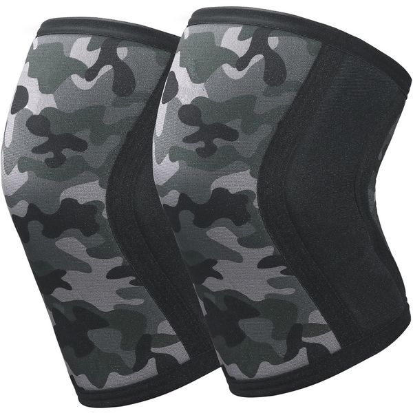 elbow knee pads 7mm neoprene knee sleeves for weightlifting pair compression knee brace support for squats crossfit training workout deadlif, Black;gray
elbow knee pads 7mm neoprene knee sleeves for weightlifting pair compression knee brace support for squats crossfit training workout deadlif, Black;gray