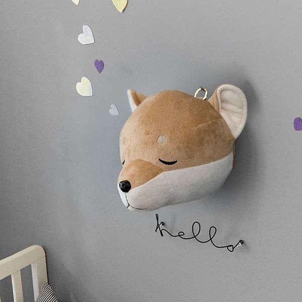 wall decor creative plush dog wall hanging decoration dinosaur doll stuffed toys animal head wall decor baby nursery room birthday gift 2304
wall decor creative plush dog wall hanging decoration dinosaur doll stuffed toys animal head wall decor baby nursery room birthday gift 2304