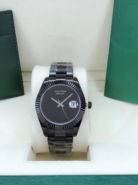 mens watches 40mm automatic mechanical movement classic black stainless steel strap man wristwatch sports self-wind fashion designer men wat, Slivery;golden
mens watches 40mm automatic mechanical movement classic black stainless steel strap man wristwatch sports self-wind fashion designer men wat, Slivery;golden