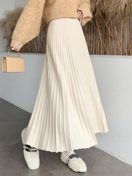 capris tigena knitted long maxi skirt women 2022 fall winter casual solid thick warm a line high waist ankle length skirt female ladies, Black;white
capris tigena knitted long maxi skirt women 2022 fall winter casual solid thick warm a line high waist ankle length skirt female ladies, Black;white
