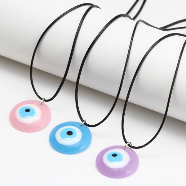 s3584 fashion jewelry resin evil eye pendant necklace for women blue eye choker necklaces, Silver
s3584 fashion jewelry resin evil eye pendant necklace for women blue eye choker necklaces, Silver