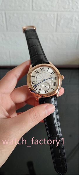 new men's watch genuine leather strap movement advanced quartz movement atmospheric explosion style pride style watch, Slivery;brown
new men's watch genuine leather strap movement advanced quartz movement atmospheric explosion style pride style watch, Slivery;brown