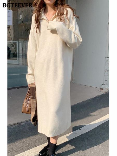 dresses bgteever casual thicken warm loose sweater dress women autumn winter lapel full sleeve solid long knitted dress female vestidos, Black;gray
dresses bgteever casual thicken warm loose sweater dress women autumn winter lapel full sleeve solid long knitted dress female vestidos, Black;gray