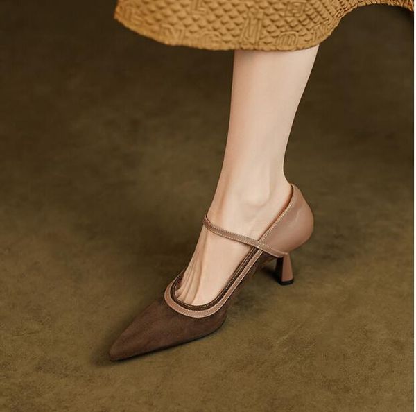 elegant mixcolor thin high heel shoes 2023 fashion pointed toe office shoe womens wedding bridal dress shoes, Black
elegant mixcolor thin high heel shoes 2023 fashion pointed toe office shoe womens wedding bridal dress shoes, Black